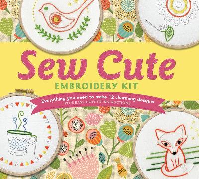 Book cover for Sew Cute Embroidery Kit