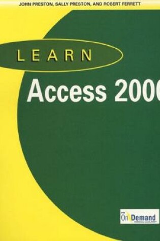 Cover of Learn Access 2000