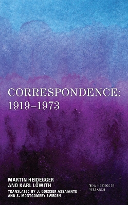 Cover of Correspondence: 1919-1973