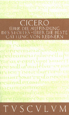 Cover of Uber Die Auffindung Des Stoffes / de Inventione