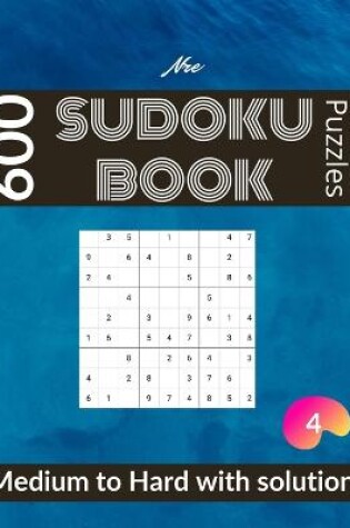 Cover of Sudoku book 600 puzzles