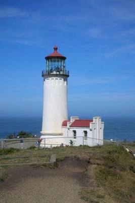 Book cover for Website Password Organizer North Head Lighthouse in Oregon