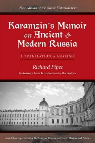 Cover of Karamzin's Memoir on Ancient and Modern Russia