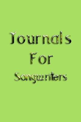 Book cover for Journals For Songwriters