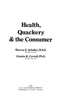 Book cover for Health, Quackery and the Consumer