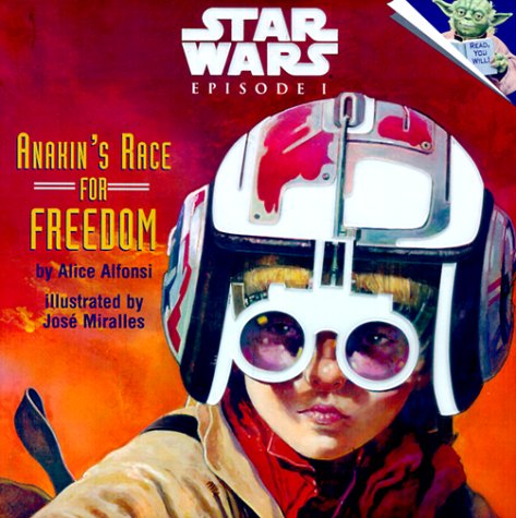 Book cover for Star Wars: Anakin's Race for Freedom