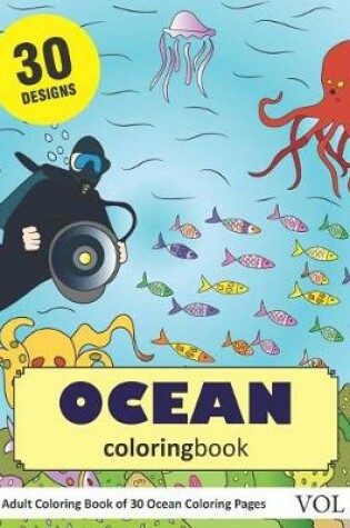 Cover of Ocean Coloring Book