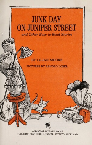 Book cover for Junk Day on Juniper Street