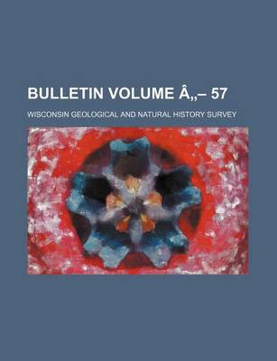 Book cover for Bulletin Volume a - 57