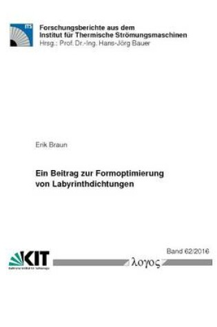 Cover of Ein Beitrag Zur Formoptimierung Von Labyrinthdichtungen