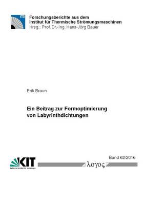 Book cover for Ein Beitrag Zur Formoptimierung Von Labyrinthdichtungen