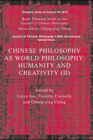 Cover of Chinese Philosophy as World Philosophy