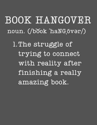 Book cover for Book Hangover