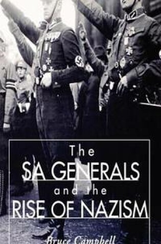 Cover of The Sa Generals and the Rise of Nazism