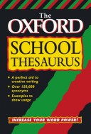 Book cover for The Oxford School Thesaurus