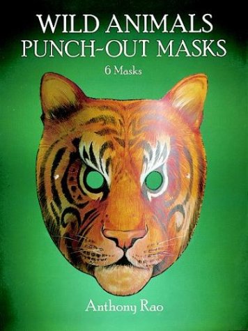 Book cover for Wild Animals Punch-out Masks