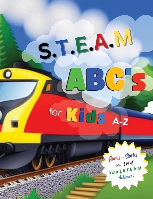 Book cover for S.T.E.A.M ABC's for Kids A-Z