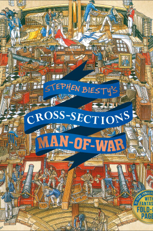 Cover of Stephen Biesty's Cross-Sections Man-of-War