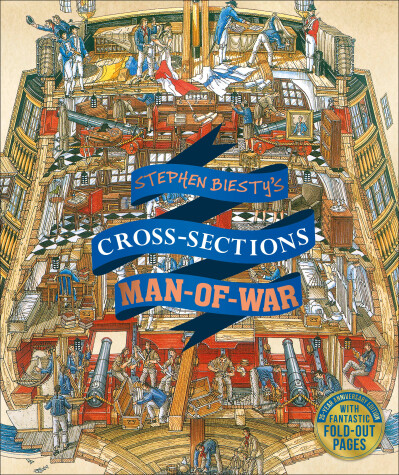 Cover of Stephen Biesty's Cross-Sections Man-of-War