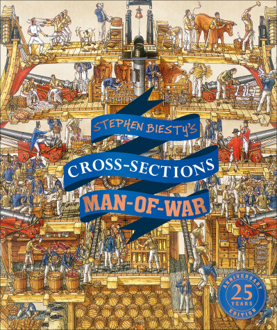 Book cover for Stephen Biesty's Cross-Sections Man-of-War