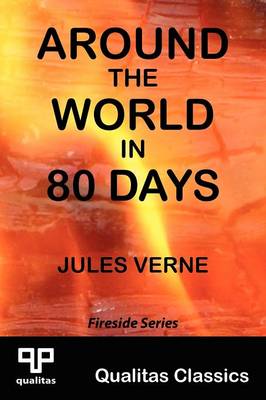 Book cover for Around the World in 80 Days (Qualitas Classics)