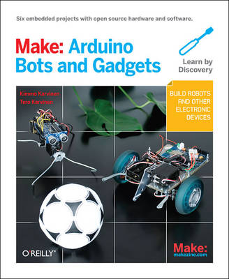 Book cover for Make: Arduino Bots and Gadgets