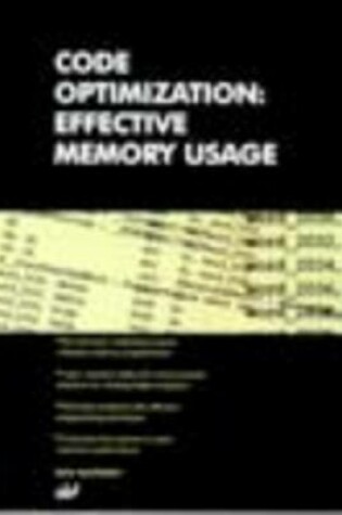 Cover of Code Optimization