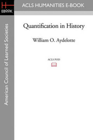 Cover of Quantification in History