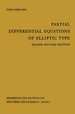 Cover of Partial Differential Equations of Elliptic Type