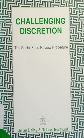 Book cover for Challenging Discretion