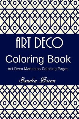 Cover of Art Deco Coloring Book