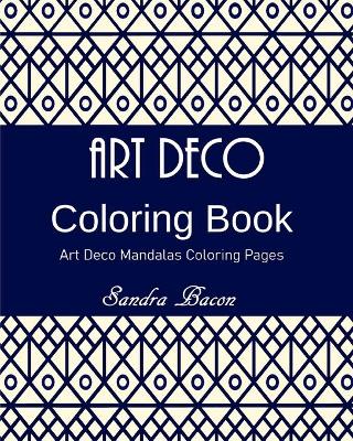 Book cover for Art Deco Coloring Book