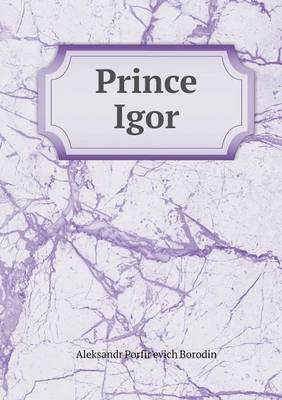 Book cover for Prince Igor