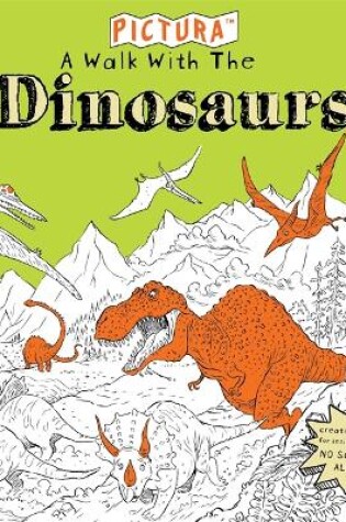 Cover of Pictura Puzzles: A Walk with the Dinosaurs