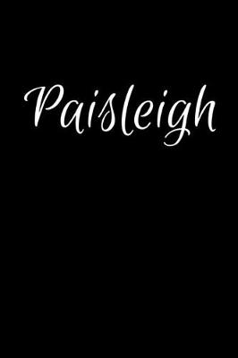 Book cover for Paisleigh