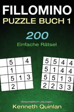 Cover of Fillomino Puzzle Buch 1