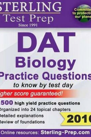 Cover of Sterling DAT Biology Practice Questions
