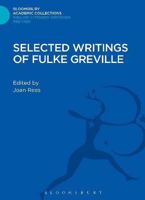 Book cover for Selected Writings of Fulke Greville