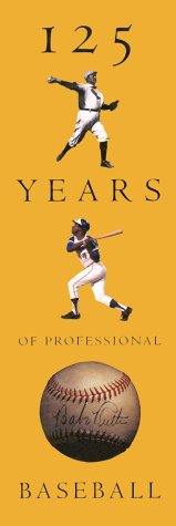 Book cover for 125 Years of Prof.Baseball