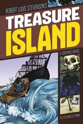 Book cover for Graphic Revolve Common Core Editions Treasure Island