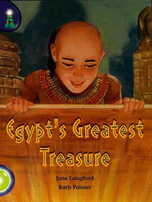Book cover for Lighthouse Lime Level: Egypt's Greatest Treasure Single