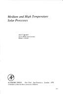 Book cover for Medium and High Temperature Solar Processes