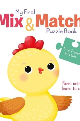 Cover of My First Mix & Match Puzzle Book Farm Animals Learn to Count