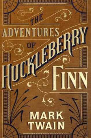 Cover of Adventures of Huckleberry Finn (Barnes & Noble Single Volume Leatherbound Classics)