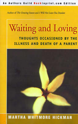 Book cover for Waiting and Loving