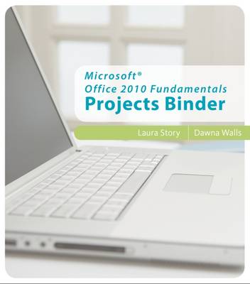 Book cover for Microsoft Office 2010 Fundamentals Projects Binder