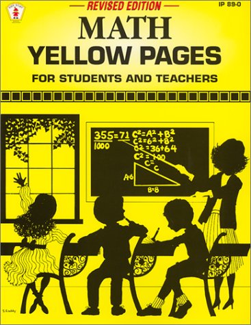 Book cover for Math Yellow Pages, Revised Edition