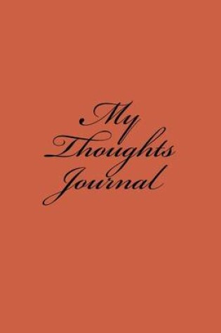 Cover of My Thoughts Journal