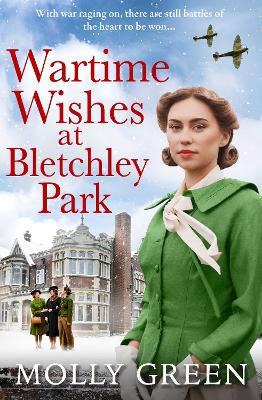 Book cover for Wartime Wishes at Bletchley Park