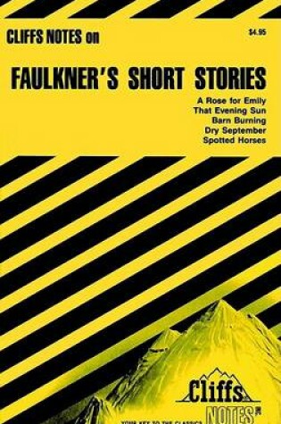 Cover of Faulkner's Short Stories